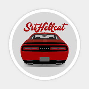 SRT HELLCAT Red Back Magnet